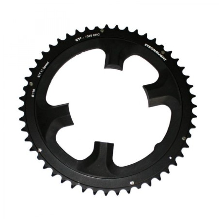 PLATEAU STRONG.COMPATIBLE DURACE DI2 110 53D 4 BRANCHES NOIR - 273922 - 3700223717835