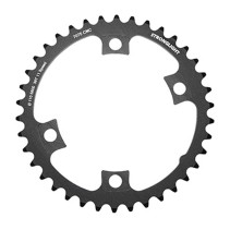 PLATEAU ROUTE 4BRA D.110 POUR SHIMANO 105  5800 STRONGLIGHT 38DTS INTERIEUR NOIR COMPATIBLE ULTEGRA 6800 - DURA-ACE 9000 11V.