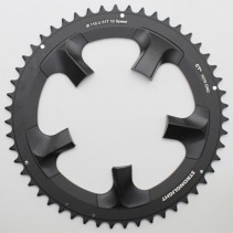 PLATEAU ROUTE 5BRA D.110 POUR SHIMANO ULTEGRA 6750  STRONGLIGHT 51DTS EXTERIEUR NOIR CT2  10V.