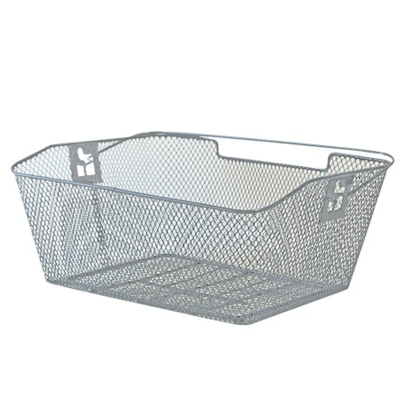 PANIER ARRIÈRE MIJNENPIEPER MAILLE SERRÉ 39x30x17 PVC ARG. - 10031 - 4055149006082