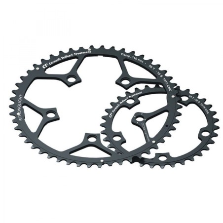 PLATEAU STRONGLIGHT CT2 110 mm CAMPAGNOLO 11V NOIR 48 - 273604 - 3700223706587