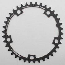 PLATEAU ROUTE 5BRA D.130 STRONGLIGHT CT2 38DTS INTERIEUR NOIR TYPE SHIMANO 10-11V.