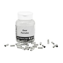 EMBOUT DE GAINE DERAILLEUR 4 mm - LONG 10 mm METAL (SACHET DE 200)  -FIBRAX-