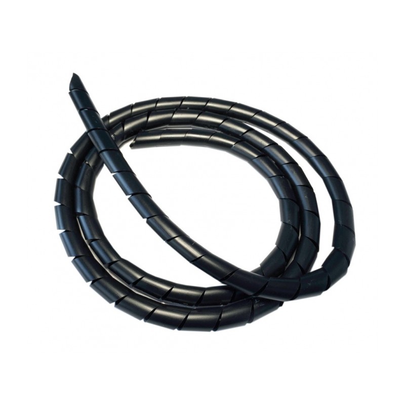 RUBAN FLEXIBLE SPIRAL P/CÂBLES CONTRÔLE 5 METRES x 8 mm NOIR - 104040077 - 4025923005150