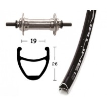 ROUE AVANT 28x1.75 WINORA VUELTA AIRLINE 36 TROUS AXE 100 NR - 2146567200 - 4032191607832