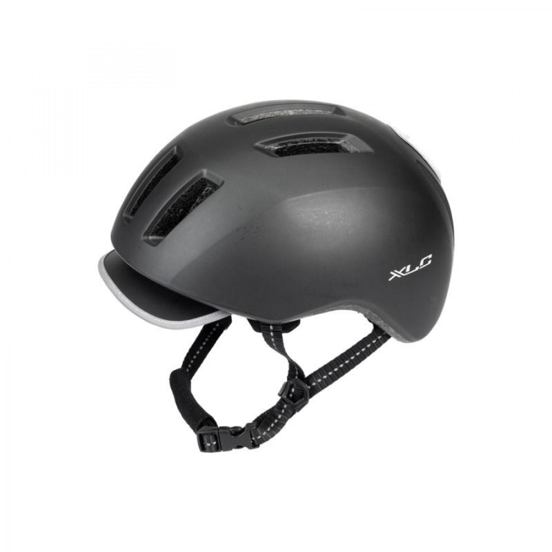 XLC BH-C22 CASQUE CITY NOIR MÉTALIQUE 58-61 cm - 2500180032 - 4055149310653