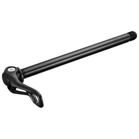 AXE-BLOCAGE DE ROUE VTT TRAVERSANT ARRIERE SHIMANO 12X148 NOIR FILETAGE 1.5 (170mm HORS BUTEE)