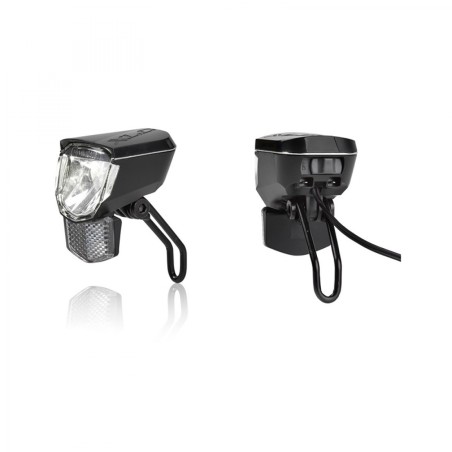 XLC CL-D08 ÉCLAIRAGE AVANT SIRIUS D45 À DYNAMO NOIR - 51252531-5 - 4055149400101
