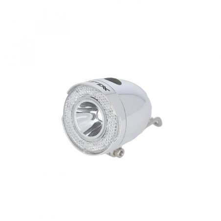 XLC CL-E01 ECLAIRAGE AVANT LED 15 LUX A PILES BLANC - 51350212-5 - 4055149364045