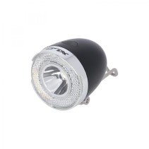 XLC CL-E01 ECLAIRAGE AVANT LED 15 LUX A PILES NOIR - 51350213-5 - 4055149364083