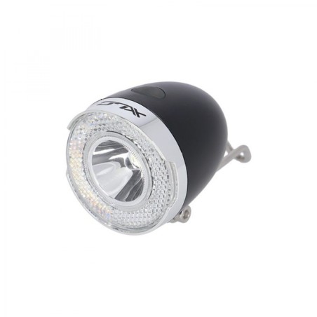 XLC CL-E01 ECLAIRAGE AVANT LED 15 LUX A PILES NOIR - 51350213-5 - 4055149364083