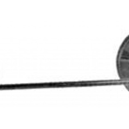RÉTROVISEUR BM ROND 15x10x6 ARGENT - 922P - 4006021001855