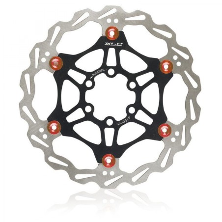 XLC BR-X50 DISQUE DE FREIN 160mm ACIER INOXYDABLE NOIR/ROUGE - 2500321600 - 4032191840512