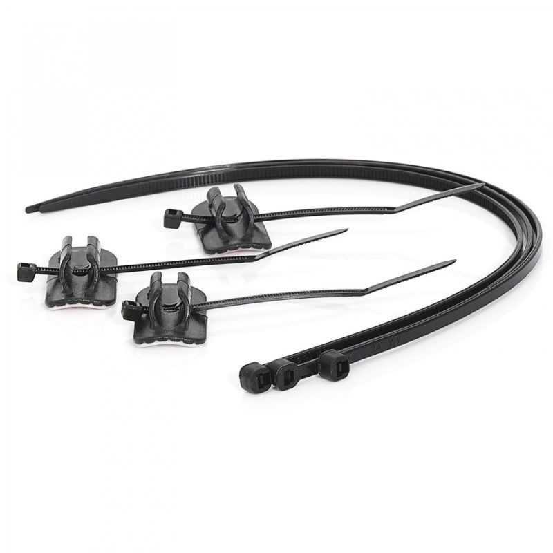 XLC BR-X11 SET 3 SUPPORTS P/DURITE FR.PLASTIQUE NOIRS - 2500360700 - 4032191790107