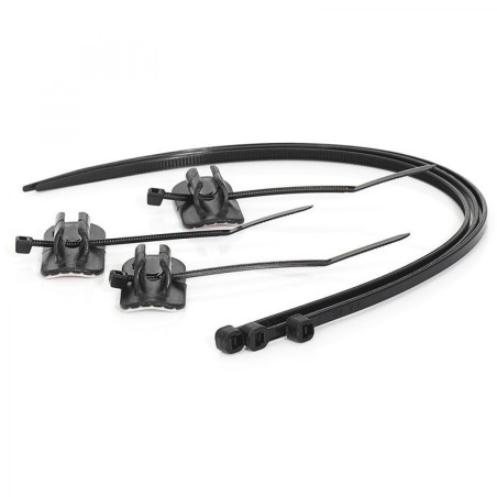 XLC BR-X11 SET 3 SUPPORTS P/DURITE FR.PLASTIQUE NOIRS - 2500360700 - 4032191790107