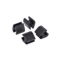 XLC BR-X118 KIT ATTACHE-CÂBLES Di2 2.5mm GAINE 5mm (4 UN.) - 2500361020 - 4055149419806