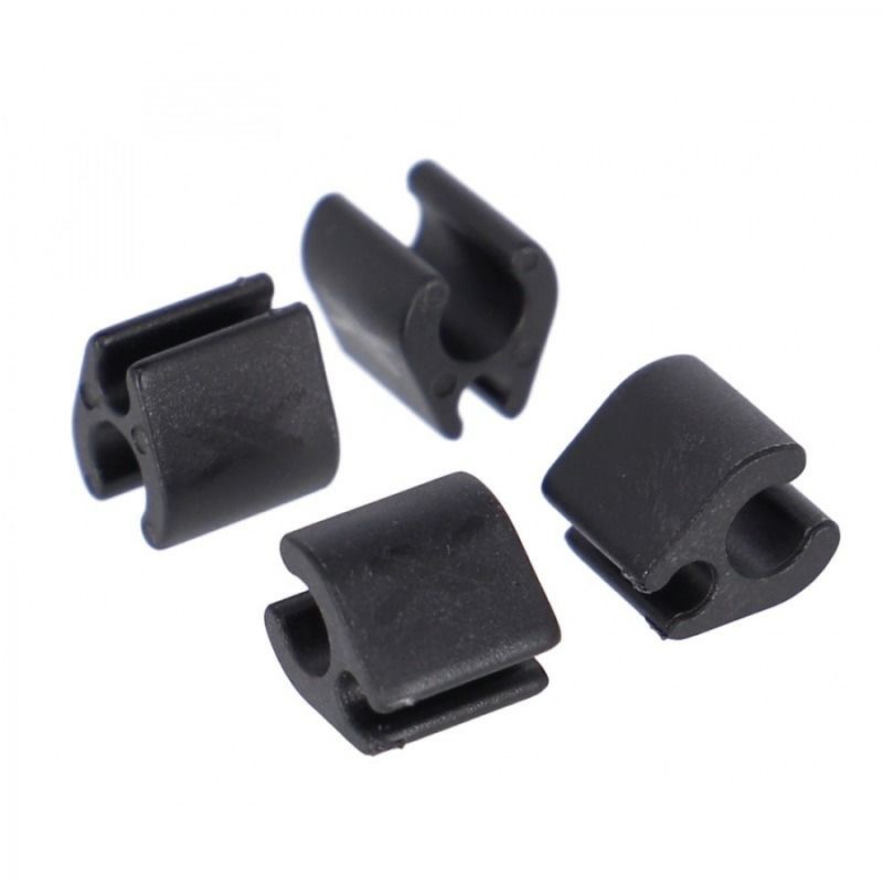 XLC BR-X118 KIT CLIPS ATTACHE-CÂBLES Di2 2.5 GAINE 5mm 30 U. - 2500361021 - 4055149419813