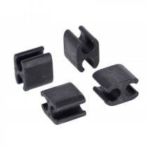 XLC BR-X120 KIT CLIPS ATTACHE-CÂBLES E 4mm GAINE 4mm (30 U.) - 2500361026 - 4055149419851