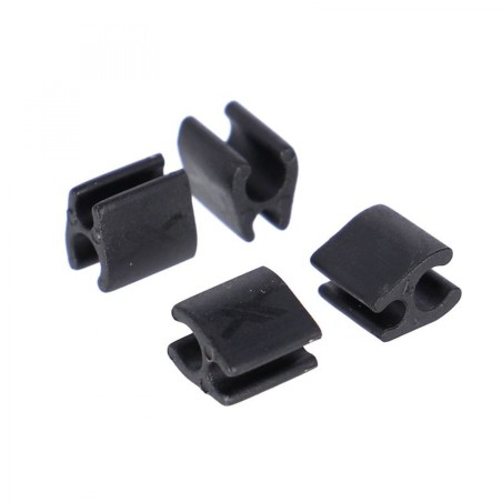 XLC BR-X121 KIT CLIPS ATTACHE-CÂBLES Di2 2.5 GAINE 4mm 30 U. - 2500361028 - 4055149419882