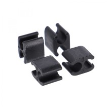XLC BR-X122 KIT CLIPS ATTACHE-CÂBLES 5mm GAINE 5mm (30 UN.) - 2500361030 - 4055149419905