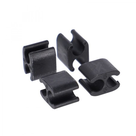 XLC BR-X122 KIT CLIPS ATTACHE-CÂBLES 5mm GAINE 5mm (30 UN.) - 2500361030 - 4055149419905