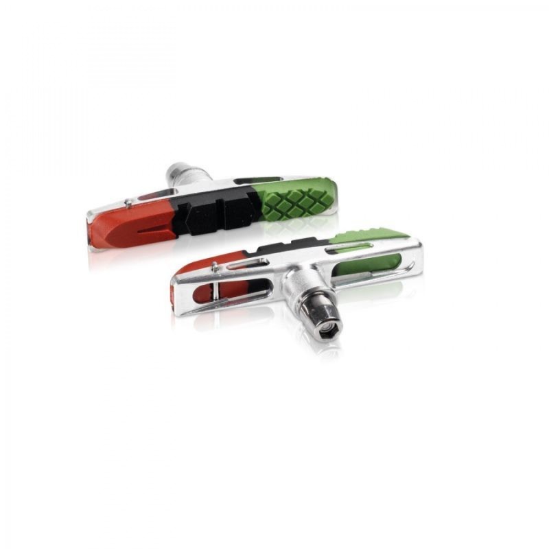 XLC BS-V13 SET 4 PATINS CARTRIDGE VBRAKE 72 mm 3 COULEURS - 2500385110 - 4055149018412