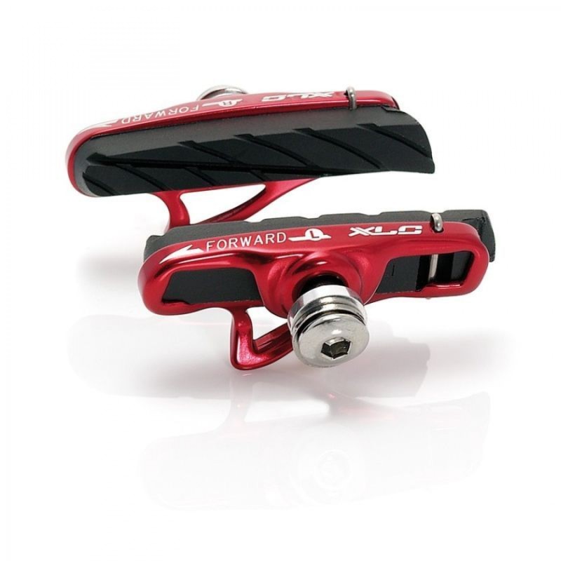 XLC BS-R06 SET 4 PATINS CARTRIDGE ROUTE 55 mm NOIR/ROUGE - 2500386100 - 4032191769745