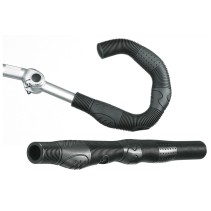 JEU POIGNÉES ERGOTEC BUFFALO KRATON L.410mm DIAMÈT.22mm NOIR - 60990001 - 4016538032884