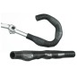 JEU POIGNÉES ERGOTEC BUFFALO KRATON L.410mm DIAMÈT.22mm NOIR - 60990001 - 4016538032884