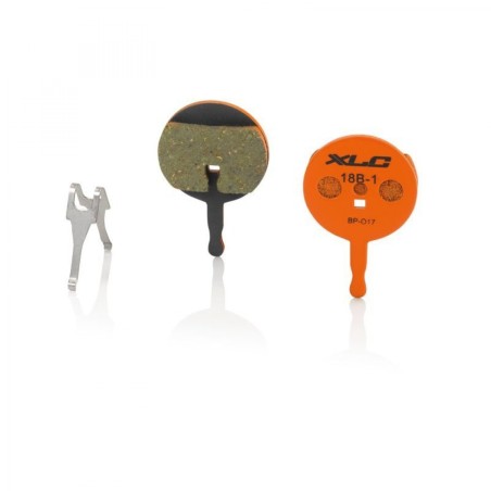 XLC BP-O17 PLAQUETTES FREIN DISQUE AVID BB5,DSK..ORG.ORANGE - 2500394500 - 4032191731667