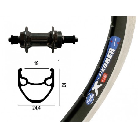 R.AR.26x1.75 WINORA RIGIDE X-PLORER 36 TR.BLO.RA.135 6/7 N/A - 2146613100 - 4032191779409