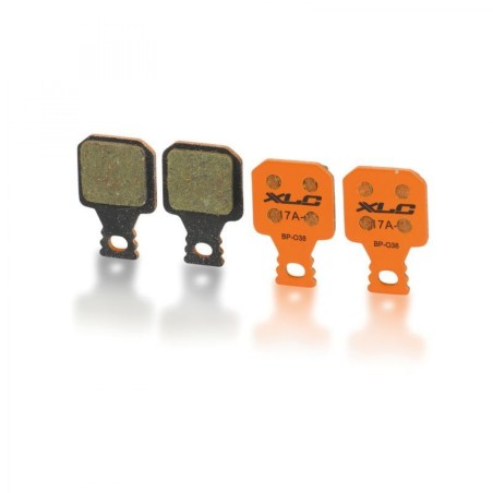 XLC BP-O38 PLAQUETTES FREIN À DISQUE MAGURA MT5/7 ORG.ORANGE - 2500396400 - 4055149095130