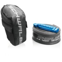 SACOCHE T/SELLE SCHWALBE P/CHAMBRE À AIR 26   2 DÉMONTE-PNEU - 1653A - 4026495764063
