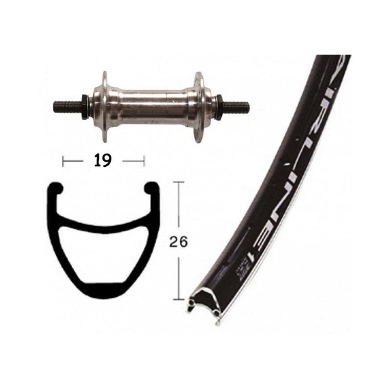 R.AVA.26x1.75 WINORA VUELTA AIRLINE 1 36 TR.AXE 100 NR.MAT - 2146615500 - 4032191506623