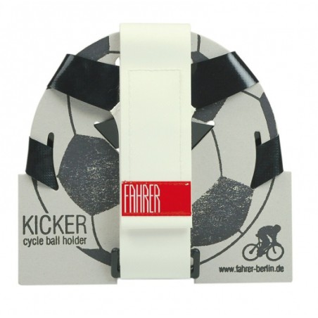 PORTE-BALLON FAHRER KICKER NEGRO/BLANC - KCK-01 - 4260416640320