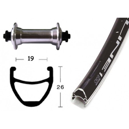 R.AV.26x1.75 WINORA VUELTA AIRLINE 1 36TR.TX800 BLO.RA.100 N - 2146615900 - 4032191506647