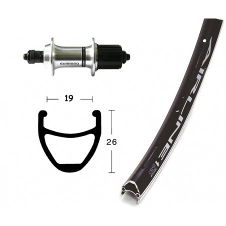R.AR.26x1.75 WIN.VUELTA AIRLINE1 36TR.TX800 BL.RA.135 8/10 N - 2146616300 - 4032191506661