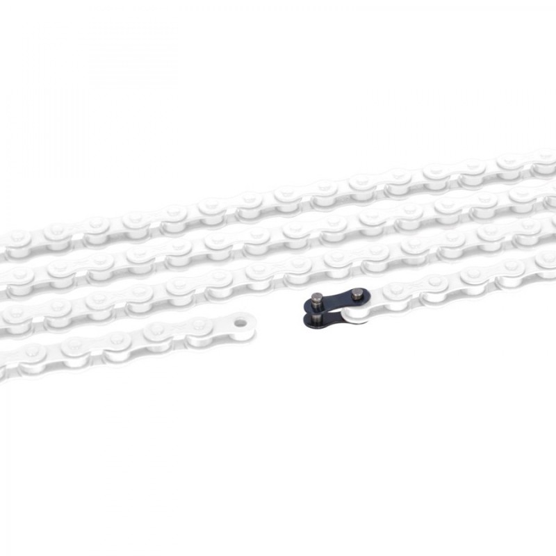 XLC CC-C09 CHAÃ?NE 1/2x1/8 112 MAILLONS 1V BLANCHE - 2501010001 - 4055149420758