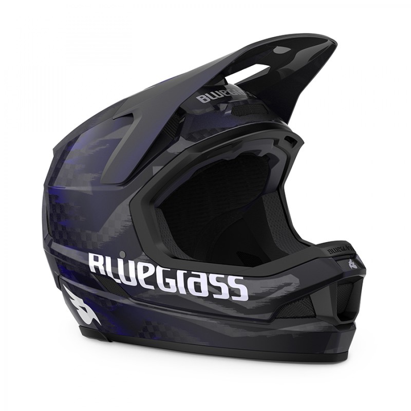 CASQUE BLUEGRASS LEGIT CARBON VIOLET FONCÉ BRILLANT XS 52-54 - 3HG010CE00XSVI1 - 8015190285191