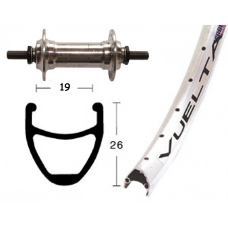 R.AV.26x1.90 WINORA VUELTA AIRLINE 1 36 TROUS AXE 100 ARG.MA - 2146617600 - 4032191452791