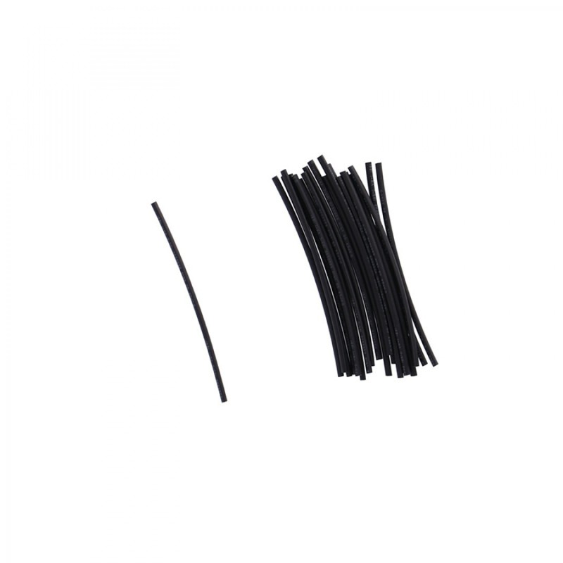 XLC SH-X31 GAINE THERMORÉTRACTABLE RÉDUCTION DE ø3.2 À 1.6 100 mm NOIRE (50 UNITÉS)