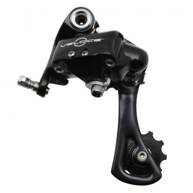 DERAILLEUR ROUTE ARRIERE CAMPAGNOLO 10V. VELOCE NOIR CHAPE MEDIUM