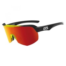 LUNETTES GES ALPHA VERRE ROUGE-JAUNE/MONTURE NOIRE-JAUNE - P993X15 - 8435274999880