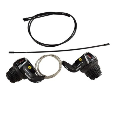 MANETTE VTT P.TOURNANTE 7X3V. SHIMANOREVOSHIFT RS35 (PAIRE)