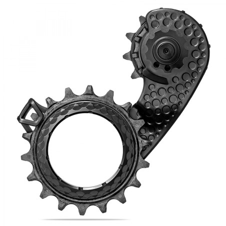 CHAPE DÉRAILLEUR ABS.BLACK HOLLOWCAGE SHIMANO 8100 CARBON.NR - TCRCAGEU81/BK-BK - 5110846005215