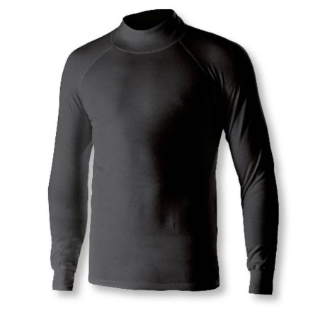 TRICOT DE CORPS TECHNOTRANS MANCHE LONGUE NOIR TAILLE S - 104 04 S - 8990104004467