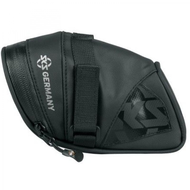 SACOCHE DE SELLE SKS EXPLORER À COURROIES 500 0.5L NOIRE - 11573 - 4002556408138