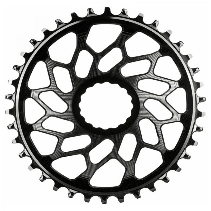 PL.ABSOLUTE BLACK OVALE 38D DM EASTON GRAVEL 1x10-12V ALU NR - EAOV38BK - 5110846003433