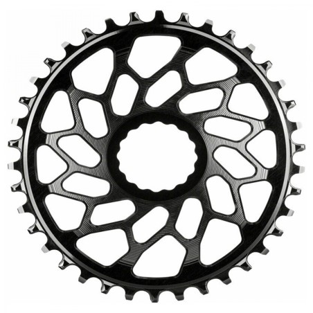 PL.ABSOLUTE BLACK OVALE 38D DM EASTON GRAVEL 1x10-12V ALU NR - EAOV38BK - 5110846003433