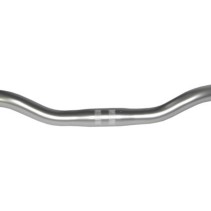 CINTRE ERGOTEC CITY ACIER 620mm 25.4 HAUTEUR 32mm 14º ARGENT - 16278001 - 4016538083725